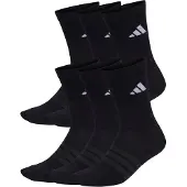 Adidas Sokker - 6-pack - Svart - - 37/39 - Sokker