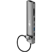 Goobay USB-hub med USB, USB-C, HDMI og RJ45 / USB-C-hub 8 porter