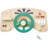 Kids Concept Aktivitetstavle - Tre - Bil - - OneSize - Tavle
