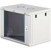 Digitus DN-37104 - 9U Wall-Mounted Cabinet | 600x450mm | Glass Door | Unmounted