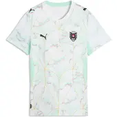 Puma Austria 2026 Away Jersey Women, Football, White/Mint Melt, XL