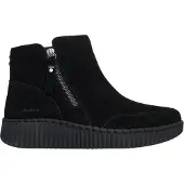 SKECHERS damestøvlett med varm fôring – Sort