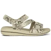 Green Comfort damesandal - Snake - Sandaler