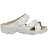 Berkemann dameslipper - Hvit - Sko - Tøffel - Sandaler