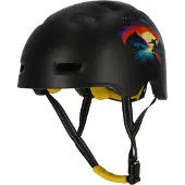 Crazy Safety Sykkelhjelm - Rampage-skøyting - Black/Oransje - - 54-57 cm - Sykkelhjelm