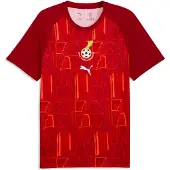 Puma Ghana Warmup Jersey Men, Performance, Dark Crimson/Red, L