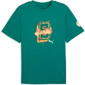 Puma Senegal ftblCulture Tee Men, Performance, Wild Green/Pelé Yellow, XS