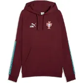 Puma Portugal KING Hoodie Men, Football, Ruby Shimmer/Sea Glass, XXL