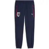 Puma Austria PUMATECH Woven Pants Men, Football, Navy/Red, L