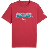 Puma Portugal ftblCulture Tee Men, Football, Club Red/White, XL