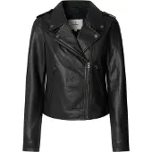 Pepe Jeans for woman. PL4024363 Silvia jacket black (M), Casual, Leather