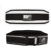Gorilla wear 4 Inch Løftebelte Dame Svart/Hvit