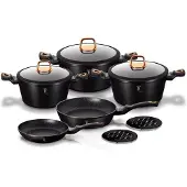 Berlinger Haus Black Rose potter 10 stk (BH-1645)