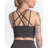 Awco Studio Sports Bra, Graphite Grey