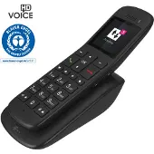 Telekom Speedphone 32 – trådløs IP-telefon med store taster – ibenholt