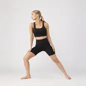 Drop of Mindfulness Ultimate Bike Shorts, Black