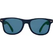 Dot Dash Litty Blue-Green Satin Solbriller blå