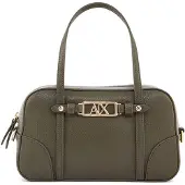 Armani Exchange for woman. XW002611AF15632U7043 Boston handbag green (OSFA), Casual, Polyester