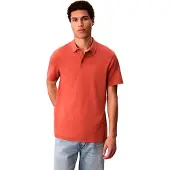 Calvin Klein Supima Emb Kortermet Poloskjorte