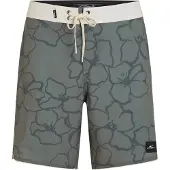 O'Neill Hyperfreak Mysto Scallop 19" Boardshorts grå
