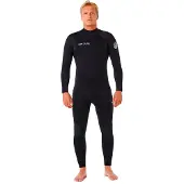 Rip Curl Trad 3/2 Mm Langarmet Neopren-drakt Med Glidelås På Ryggen