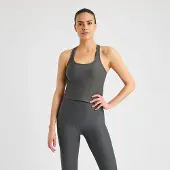 Röhnisch Ribbestrikket Singlet Grå