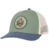 Salty Crew Tentacles Retro Kids Caps grønn