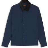 BOSS for man. 50555367 Navy Casual Jacket (XL), Cotton