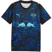 Puma RB Leipzig Special Edition Jersey Men, Clothing, Black/Bluemazing, XS