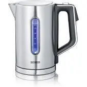 Severin WK 3418 - Kjele - 1.5 liter - 3 kW - børstet rustfritt stål