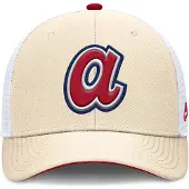 Nike Mlb Dri-fit Rise Structured Atlanta Braves Truckerlue