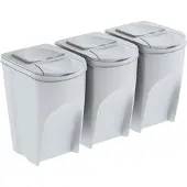 Prosperplast Sortibox Sett Med 3 Resirkuleringsbøtter 3x35l