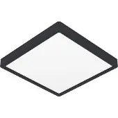 Eglo FUEVA 5 taklampe 285x285 20,5W 2400 lm dimbar. SORT