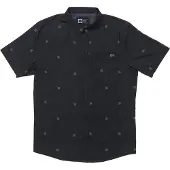 Salty Crew Flagship Uv Button Up Kortarmet Skjorte