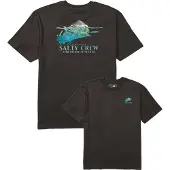 Salty Crew Mahi Surface Classic T-skjorte svart