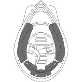 AGV Ax-8 Evo/ax-8 Kinnputer