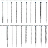 Bosch Expert SDS-plus-7X - Bor - for granitt, herdet betong, gneiss, hardened reinforced concrete - hammerbit - 20 mm - SDS-plus - lengde: 600 mm