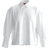 HUGO Eggy 10251212 Langermet Bluse