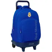 Safta Real Madrid 33l 33x45x22 Cm Ryggsekk Med Hjul
