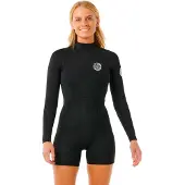 Rip Curl G-bomb 2 Mm Gb Spring Langermet Shorty-våtdrakt Med Glidelås Bak For Dame