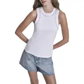 DKNY Dw5900209 Ermeløs T-skjorte