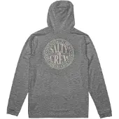 Salty Crew Global Hood Sunshirt Longsleeve Lycra grå