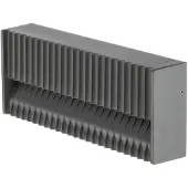 LUCANDE utendørs LED-vegglampe Tavion, 25 cm, antrasitt, IP65