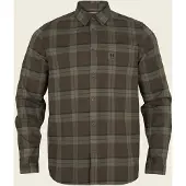 Härkila Fjell L/S Skjorte Herre Green check 3XL