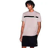 Armani Exchange for man. XM001792AF12308U6107 Regulan T-shirt with taupe band (XXL), Casual, Cotton, Short sleeve