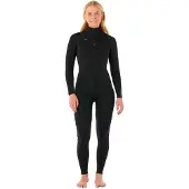 Rip Curl Dawn Patrol Pro 3/2 Mm Dame Våtdrakt I Neopren Med Glidelås I Brystet Og Lange Ermer