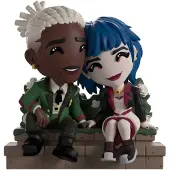 Youtooz Arcane Ekko & Powder Vinylfigur 2-pakning 11 Cm