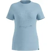 Odlo Merino Tencel Hyper Map Kortarmet T-skjorte