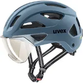 Uvex Stride Visor, Sykkelhjelm, Stone Blue Matt