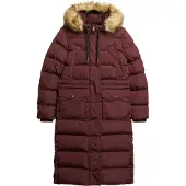 Superdry for woman. W5011788A Everest lilac faux fur coat lilac (M), Casual, Purple, Recycled Polister, Sustainable